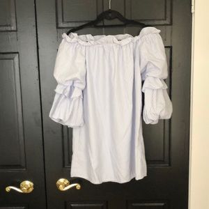 Off the shoulder dress